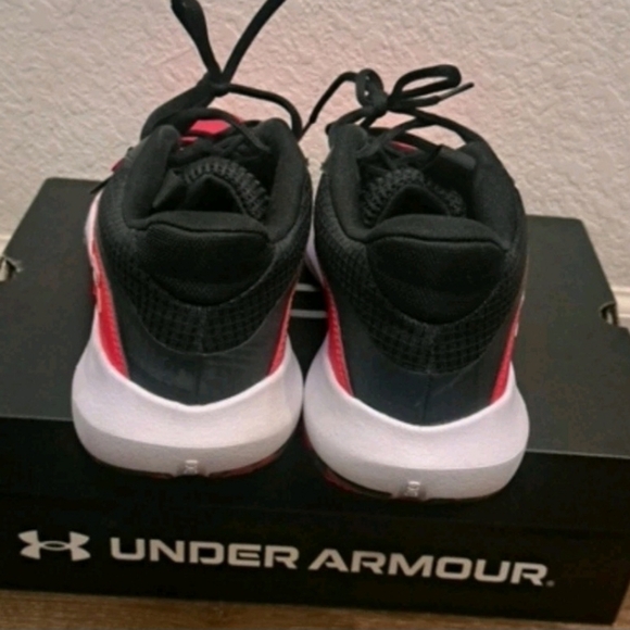 Under Armour Lockdown 7 Basketball Sneakers Red & Black US  Mens Size 10 ( EUC) - Picture 6 of 7